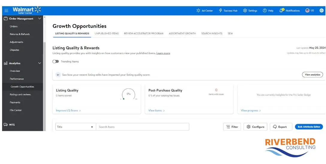 Navigate Walmart Seller Center: A Walkthrough for New Users Navigate Walmart Seller Center: A Walkthrough for New Users