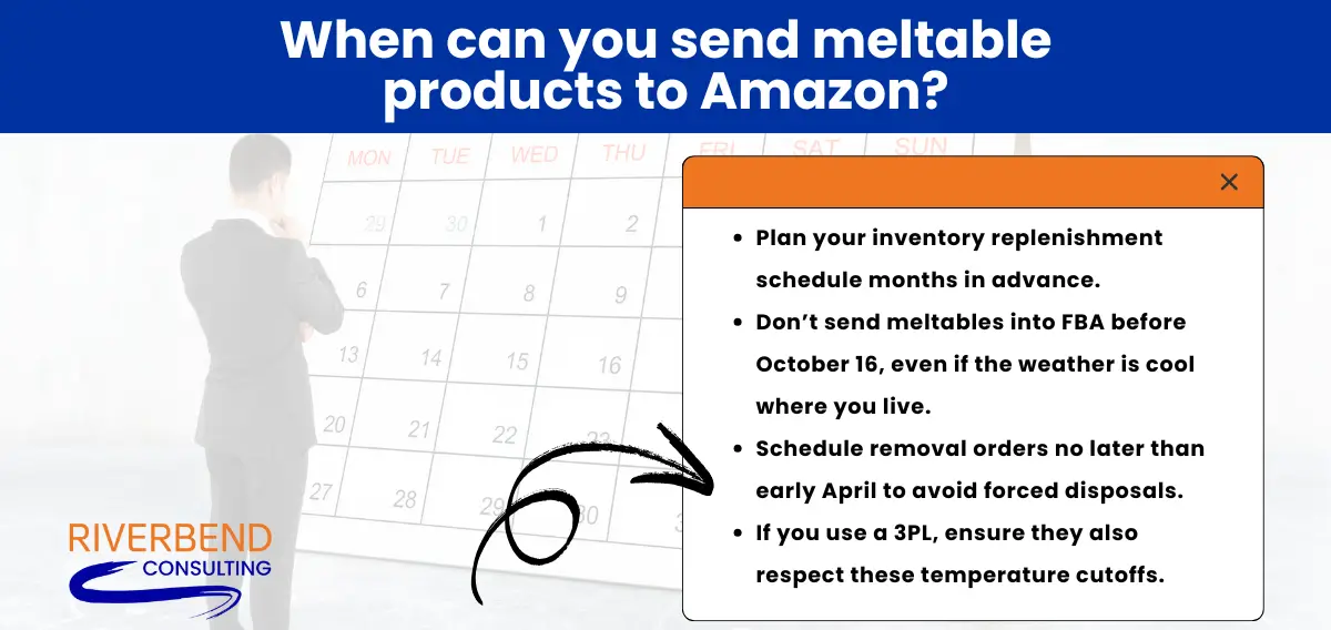 How To Handle Products Under Amazon Meltable Policy Melatable products guidelines