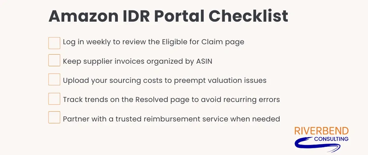 Amazon IDR Portal: What Sellers Must Know Amazon IDR portal
