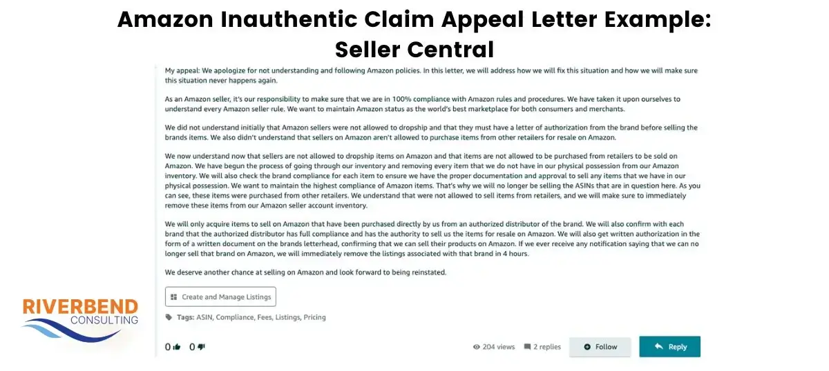 How to Write a Winning Amazon Inauthentic Appeal Letter winning Amazon inauthentic appeal